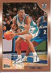 Bobby Phills Basketball Cards 1998 Topps Prices