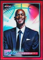 Kevin Garnett [Red Refractor] Basketball Cards 2021 Topps Finest Prices