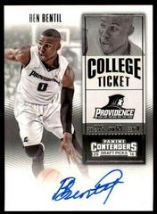 Ben Bentil [Dribbling Autograph Playoff Ticket] #121 Basketball Cards 2016 Panini Contenders Draft Picks Prices