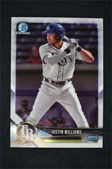 Justin Williams #BCP-10 Baseball Cards 2018 Bowman Chrome Prospects Prices