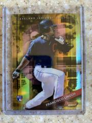 Francisco Lindor [Gold Refractor] Baseball Cards 2015 Bowman's Best Prices