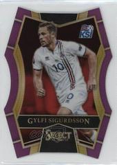 Gylfi Sigurdsson [Purple Prizm Die Cut] Soccer Cards 2016 Panini Select Prices