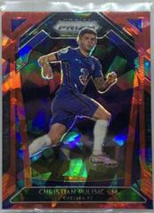 Christian Pulisic [Red Ice Prizm] Soccer Cards 2020 Panini Prizm Premier League Prices