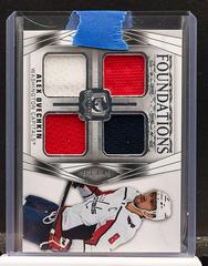 Alex Ovechkin #F-AO Hockey Cards 2020 Upper Deck The Cup Foundations Quad Jersey Prices