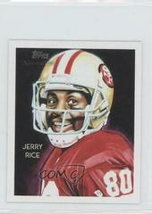 Jerry Rice Football Cards 2009 Topps National Chicle Prices