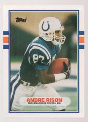 Andre Rison Football Cards 1989 Topps Traded Prices