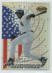Frank Thomas [Refractor] #BBI1 Baseball Cards 1997 Bowman's Best International Prices