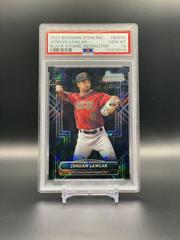 Jordan Lawlar [Black Atomic] #BSP-60 Baseball Cards 2022 Bowman Sterling Prices