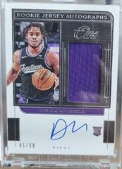 Davion Mitchell [Purple] #RJ-DML Basketball Cards 2021 Panini One and One Rookie Jersey Autographs Prices