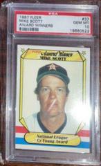 Mike Scott #37 Baseball Cards 1987 Fleer Award Winners Prices