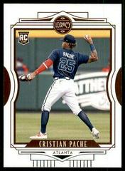 Cristian Pache #19 Baseball Cards 2021 Panini Chronicles Legacy Prices