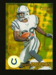 Marvin Harrison [Gold Refractor] Football Cards 2000 Topps Finest Prices