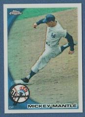 Mickey Mantle [Refractor] Baseball Cards 2010 Topps Chrome Wrapper Redemption Prices