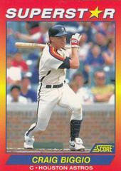 Craig Biggio Baseball Cards 1992 Score Superstars Prices