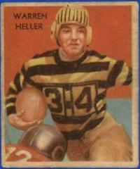 Warren Heller Football Cards 1935 National Chicle Prices