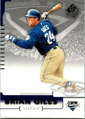 Brian Giles #42 Baseball Cards 2004 SP Authentic Prices