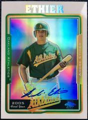 Andre Ethier [Autograph Refractor] Baseball Cards 2005 Topps Chrome Prices