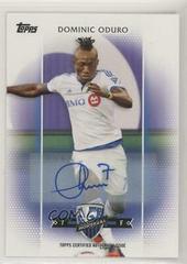Dominic Oduro [Autograph] Soccer Cards 2017 Topps MLS Prices