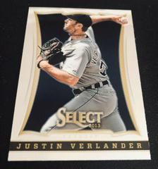 Justin Verlander Baseball Cards 2013 Panini Select Prices