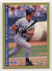 Don mattingly Baseball Cards 1993 Fleer Atlantic Prices