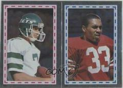 Ken O'Brien, Roger Craig Football Cards 1986 Topps Stickers Prices