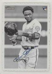 Victor Robles #25 Baseball Cards 2018 Topps Heritage 1969 Deckle Edge Prices