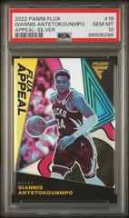 Giannis Antetokounmpo [Silver] #18 Basketball Cards 2022 Panini Flux Appeal Prices