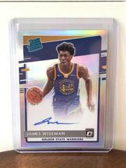 James Wiseman [Autograph Holo] Basketball Cards 2020 Panini Donruss Optic Prices
