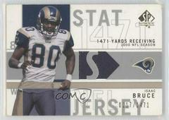 Isaac Bruce #SP-IB Football Cards 2001 SP Authentic Stat Jerseys Prices
