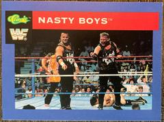 Nasty Boys #28 Wrestling Cards 1991 Classic WWF Prices