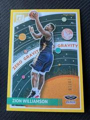 Zion Williamson [Gold] #5 Basketball Cards 2023 Panini Donruss Zero Gravity Prices