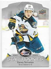 Carey Terrance #CSR-16 Hockey Cards 2022 Upper Deck CHL 2021-22 Star Rookies Prices