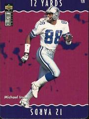 Michael Irvin Football Cards 1996 Collector's Choice Update You Make the Play Prices