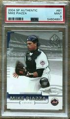 Mike Piazza #81 Baseball Cards 2004 SP Authentic Prices