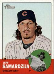 Jeff Samardzija #31 Baseball Cards 2012 Topps Heritage Prices