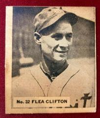 Flea Clifton #32 Baseball Cards 1936 World Wide Gum Prices