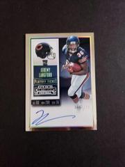 Jeremy Langford [Shoulder Forward Autograph Playoff Ticket] #220 Football Cards 2015 Panini Contenders Prices
