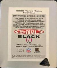 Michael Pittman #19 Football Cards 2005 Topps Total Prices