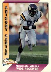 Anthony Carter #285 Football Cards 1991 Pacific Prices