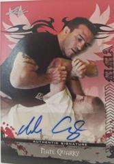 Nate Quarry [Red] Ufc Cards 2010 Leaf MMA Autographs Prices