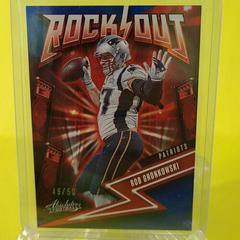 Rob Gronkowski [Spectrum Blue] #6 Football Cards 2023 Panini Absolute Rock Out Prices