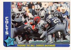 Colts [Pushing the Ball...] Football Cards 1985 Fleer Team Action Prices