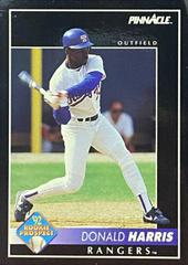 Donald Harris #597 Baseball Cards 1992 Pinnacle Prices