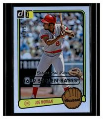 Joe Morgan [Career Stat Line] Baseball Cards 2017 Panini Donruss Retro Variations 1983 Prices