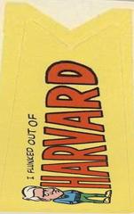 Harvard [Sticker] #16 Football Cards 1967 Topps Comic Pennants Prices