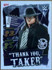 Undertaker Wrestling Cards 2021 Topps Slam Attax WWE Prices