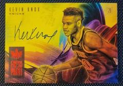 Kevin Knox [Ruby] Basketball Cards 2018 Panini Court Kings Fresh Paint Autographs Prices