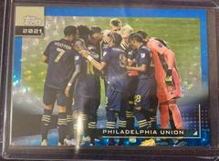 Philadelphia Union [Blue] Soccer Cards 2021 Topps MLS Prices