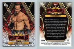 Aiden English Wrestling Cards 2019 Topps WWE Champions Wrestlemania Prices