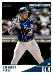 Salvador Perez [Black] #SS-13 Baseball Cards 2022 Topps Significant Statistics Prices
